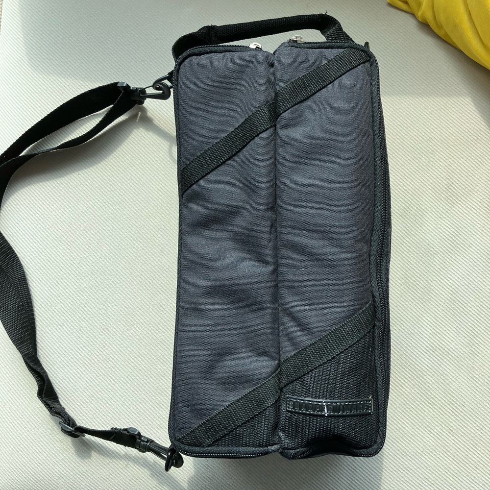 Black wine tote Shoulder Bag